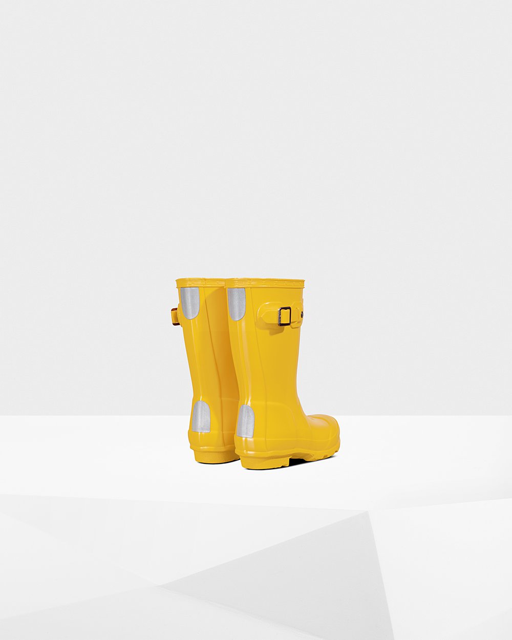 Kids Hunter Rain Boots Yellow - Original Little Gloss - 6374029-GZ